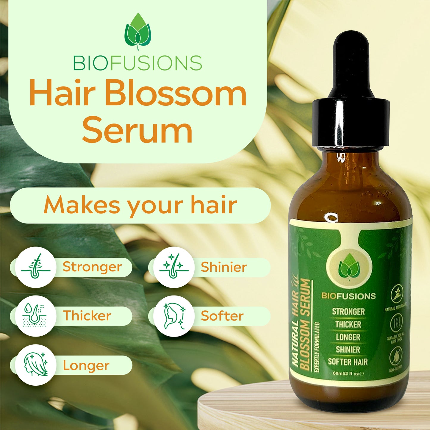 Natural Hair Blossom Serum [Wholesale]